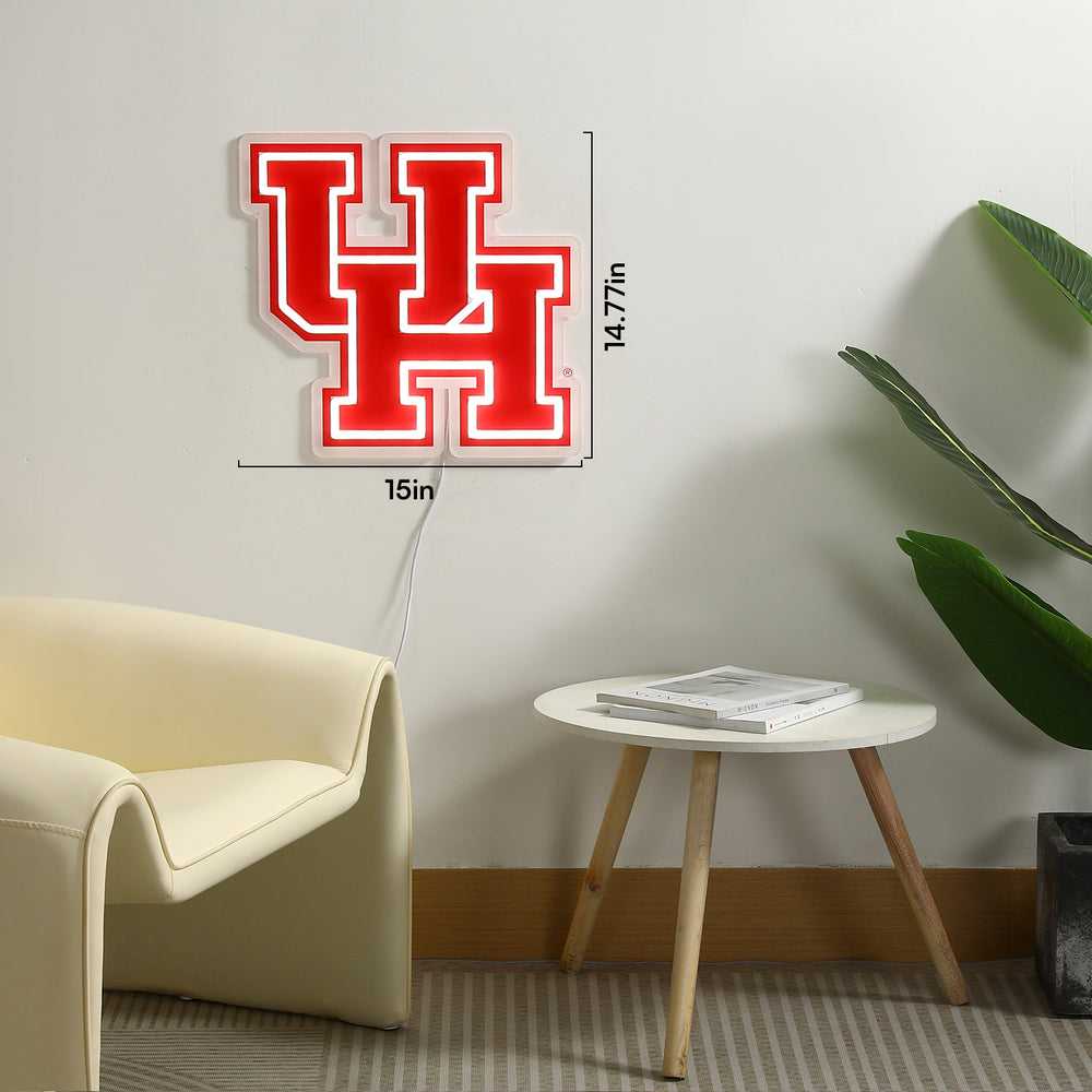 Houston Cougars LED Neon Sign - Saturday Neon