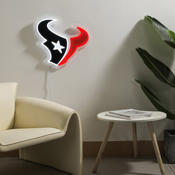 Houston Texans LED Neon Sign - Saturday Neon