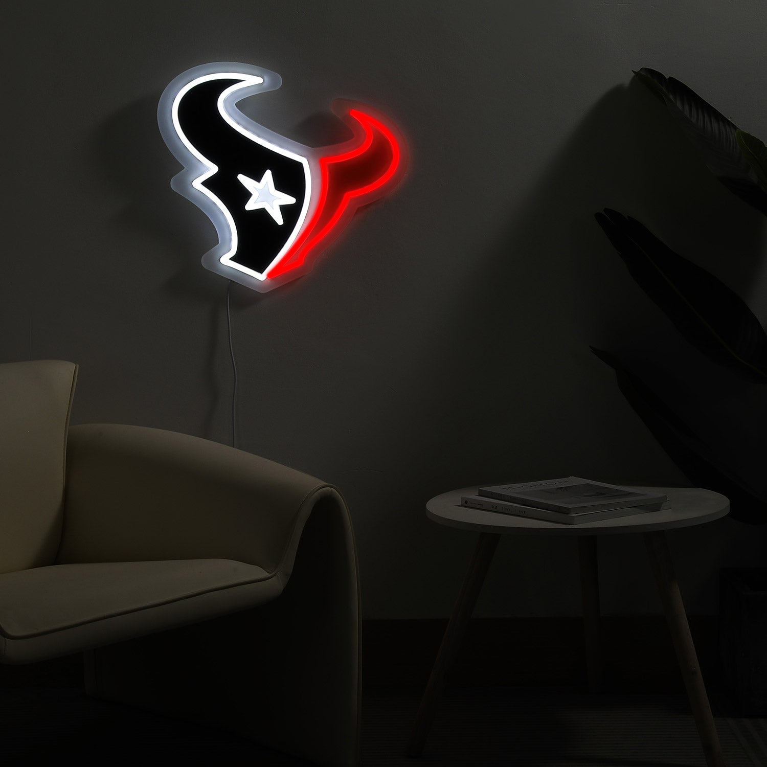 Houston Texans LED Neon Sign - Saturday Neon