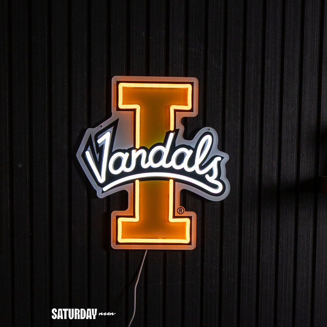 Idaho Vandals LED Neon Sign - Standard (8.14" x 15")