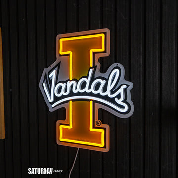 Idaho Vandals LED Neon Sign - Standard (8.14" x 15")
