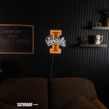 Idaho Vandals LED Neon Sign - Standard (8.14" x 15")