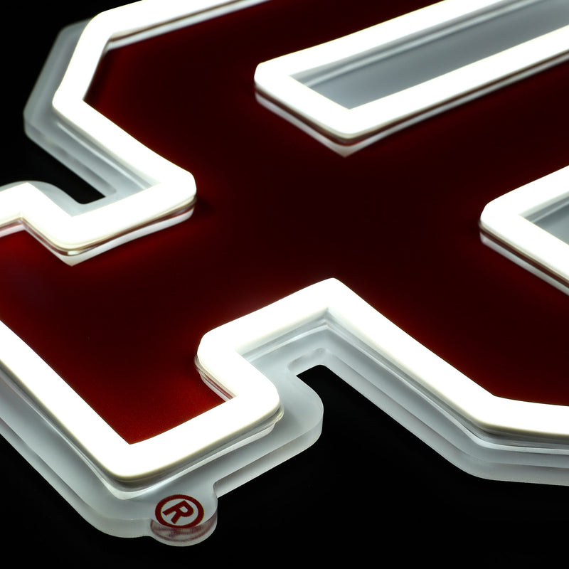 Indiana Hoosiers LED Neon Sign - Saturday Neon