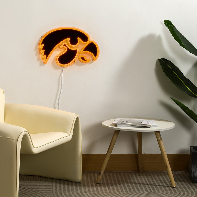 Iowa Hawkeyes LED Neon Sign - Saturday Neon