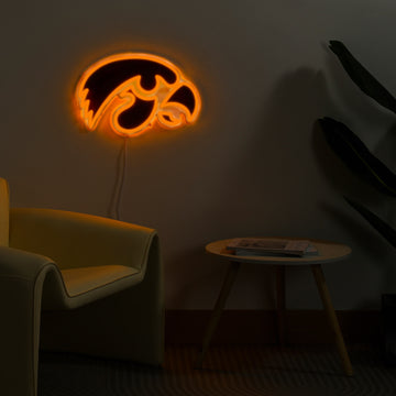 Iowa Hawkeyes LED Neon Sign - Saturday Neon