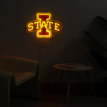Iowa State Cyclones LED Neon Sign - Saturday Neon