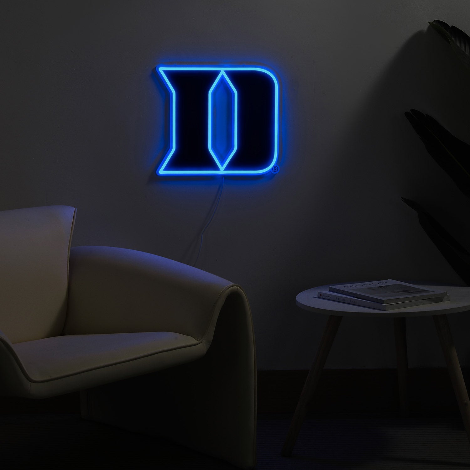 Iron Duke D Logo LED Neon Sign - Saturday Neon