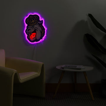 JMU Dukes LED Neon Sign - Saturday Neon