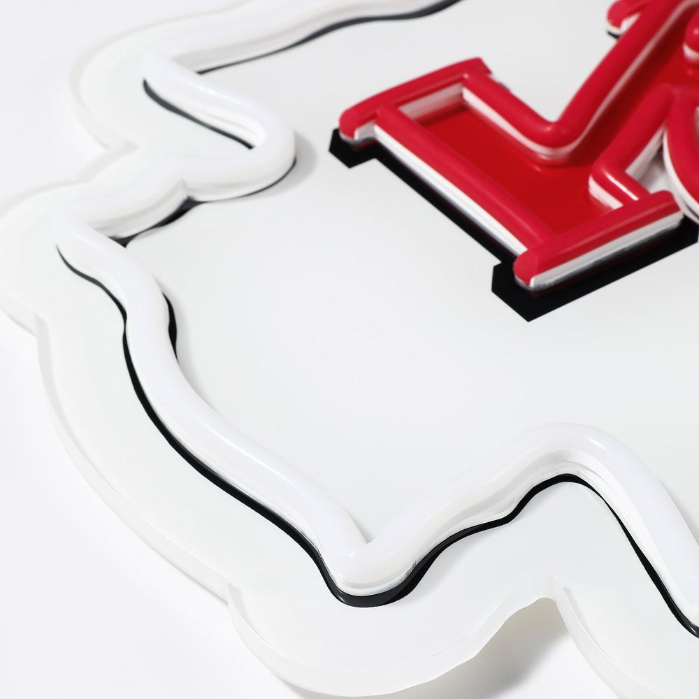 Kansas City Chiefs LED Neon Sign - Saturday Neon