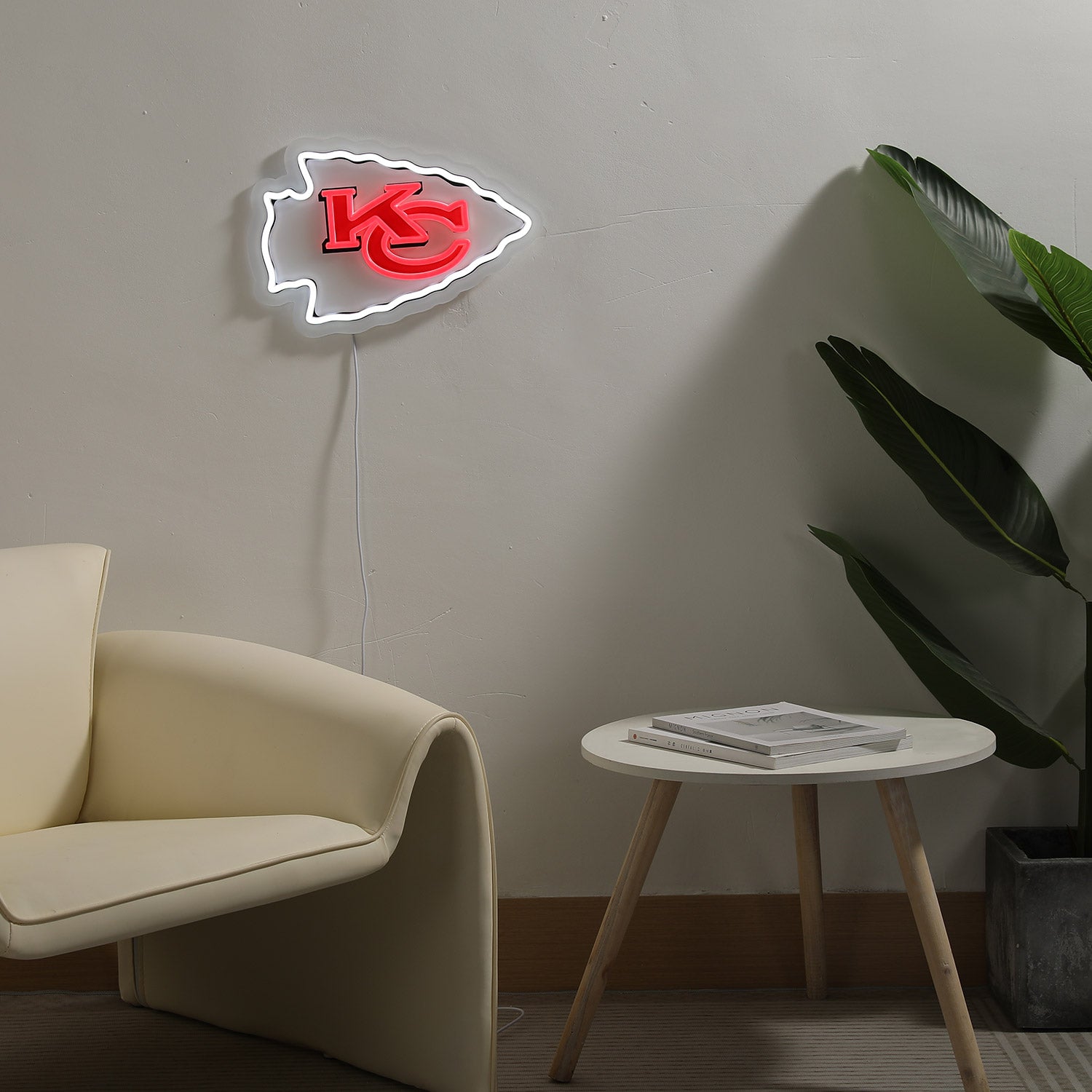 Kansas City Chiefs LED Neon Sign - Saturday Neon