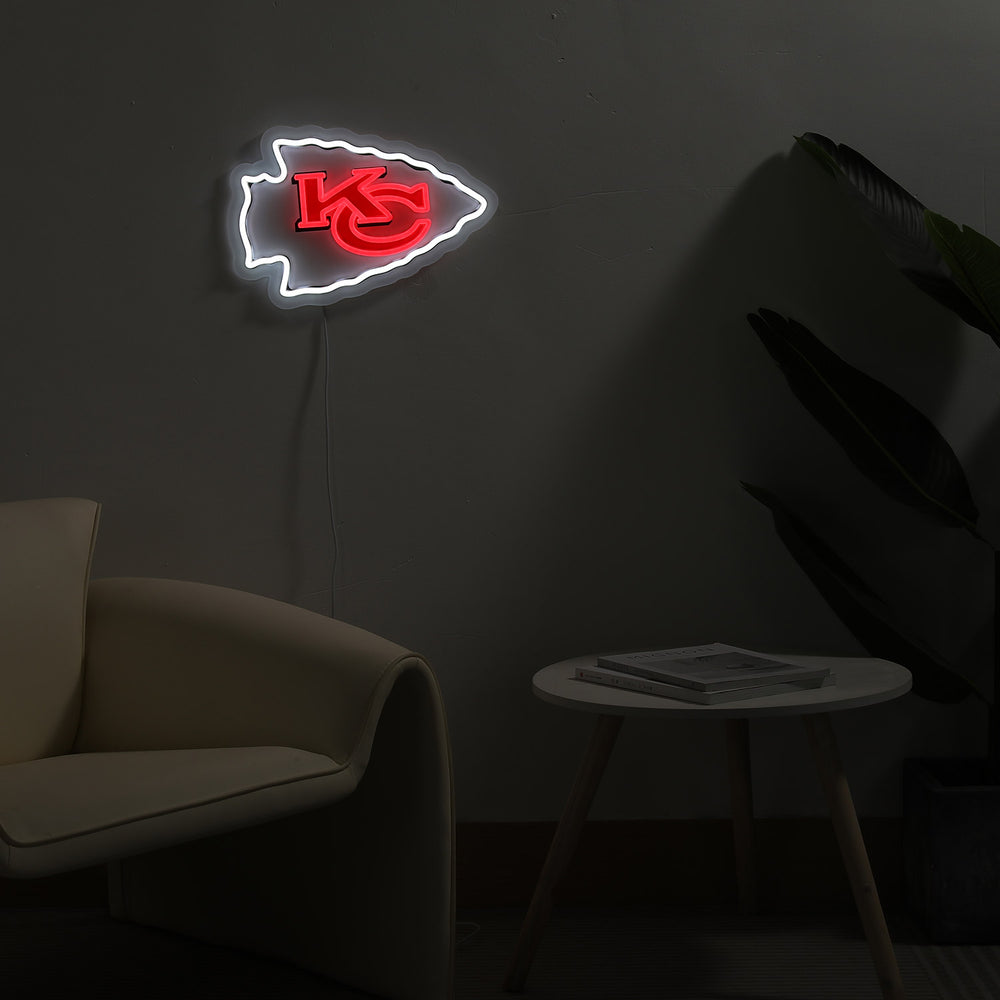 Kansas City Chiefs LED Neon Sign - Saturday Neon