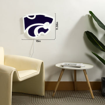 Kansas State Wildcats LED Neon Sign - Saturday Neon