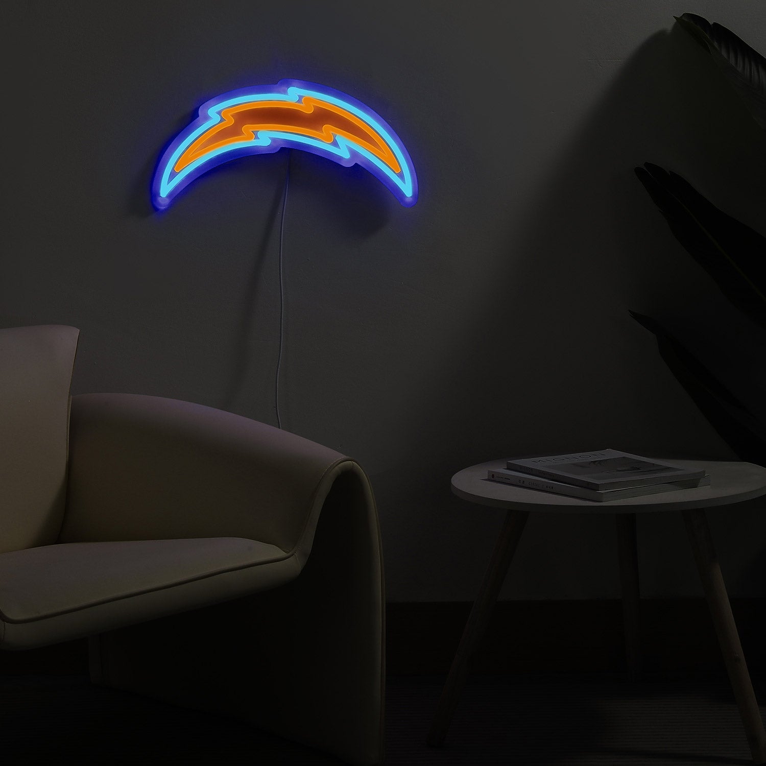 Los Angeles Chargers LED Neon Sign - Saturday Neon