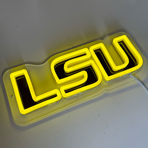 LSU Logo LED Neon Sign