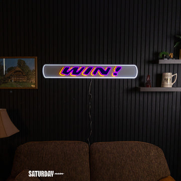 LSU Tigers Win Bar LED Neon Sign - 39" x 5.78"