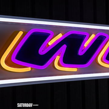 LSU Tigers Win Bar LED Neon Sign - 39" x 5.78"