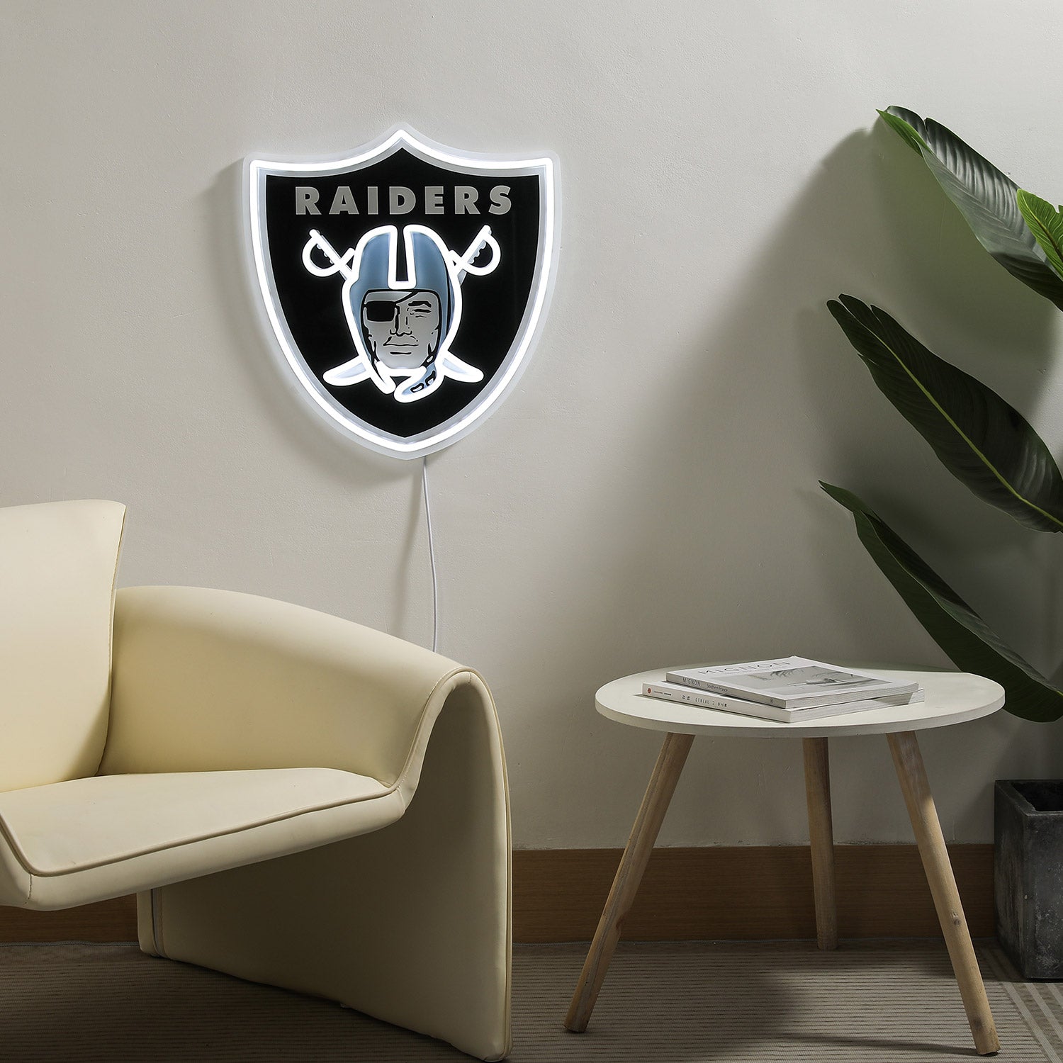 Las Vegas Raiders LED Neon Sign - Saturday Neon