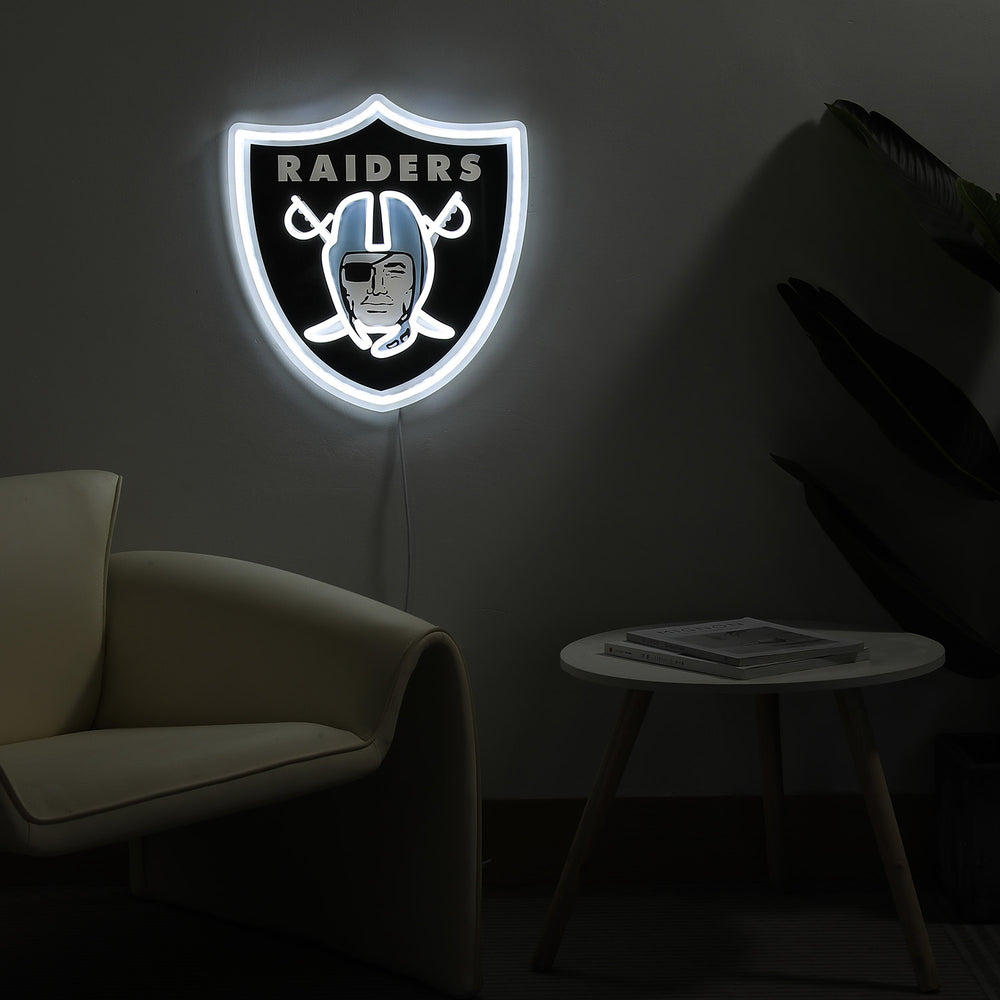 Las Vegas Raiders LED Neon Sign - Saturday Neon