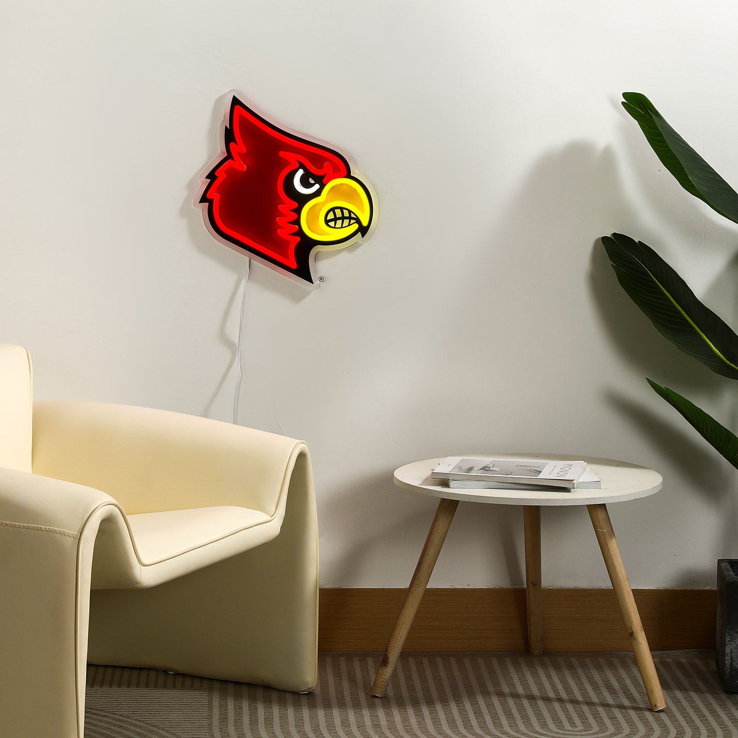 Louisville Cardinals LED Neon Sign - Saturday Neon