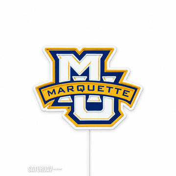 Marquette Golden Eagles MU LED Neon Sign - Standard (15" x 11.37") switched off - Saturday Neon