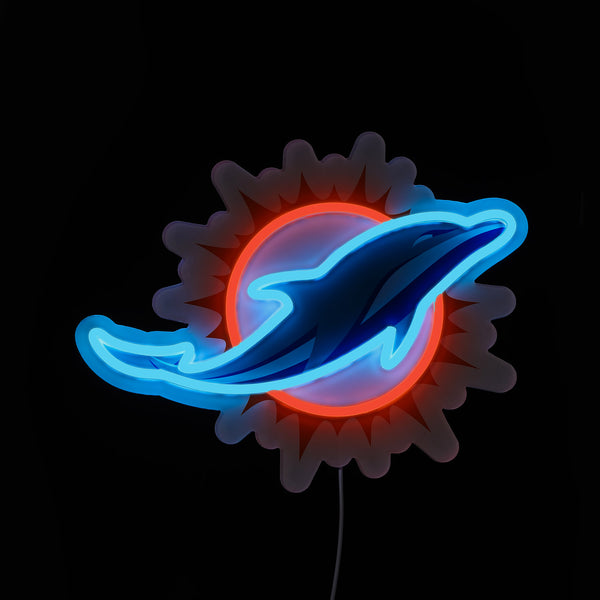 Miami Dolphins LED Neon Sign