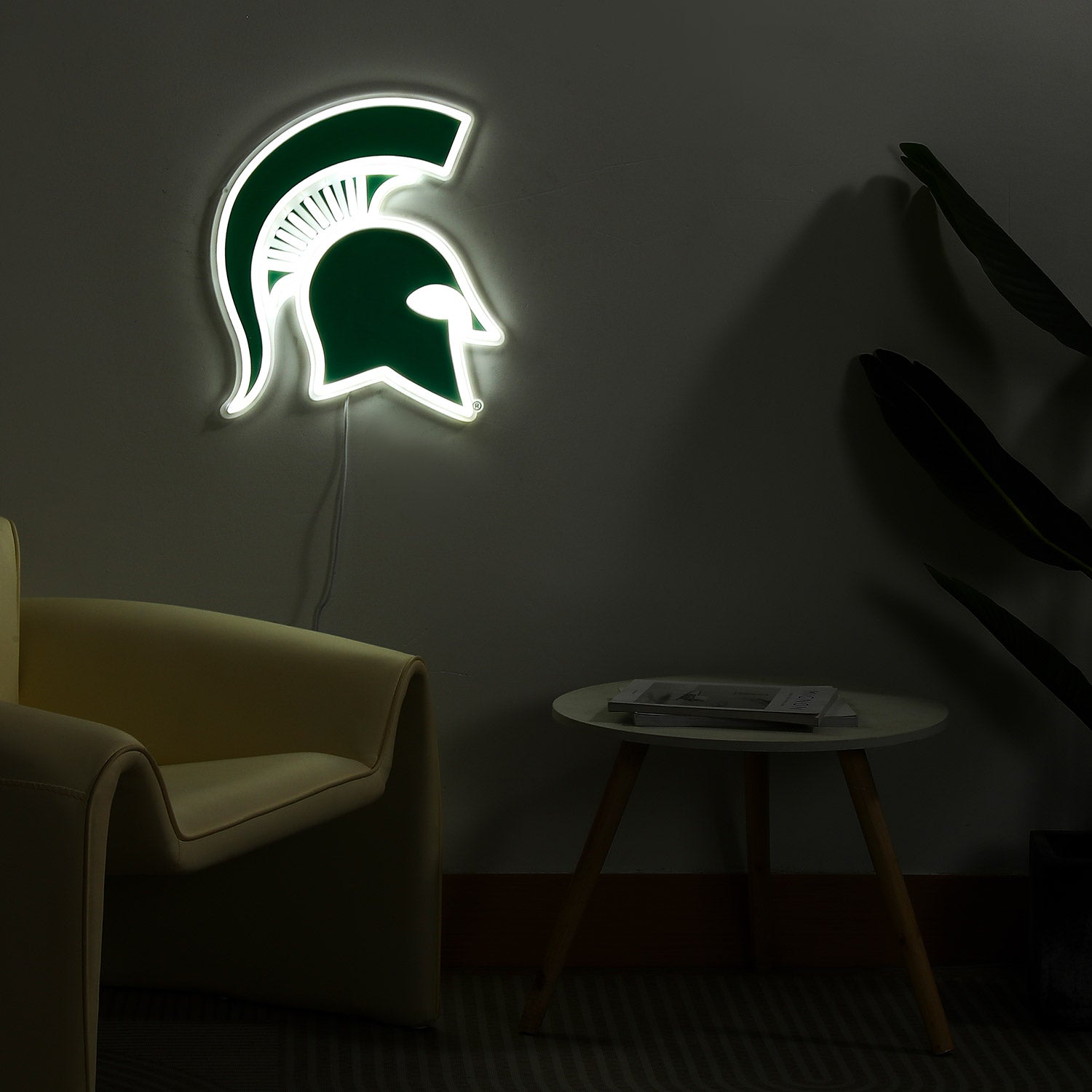 Michigan State Spartans LED Neon Sign - Saturday Neon