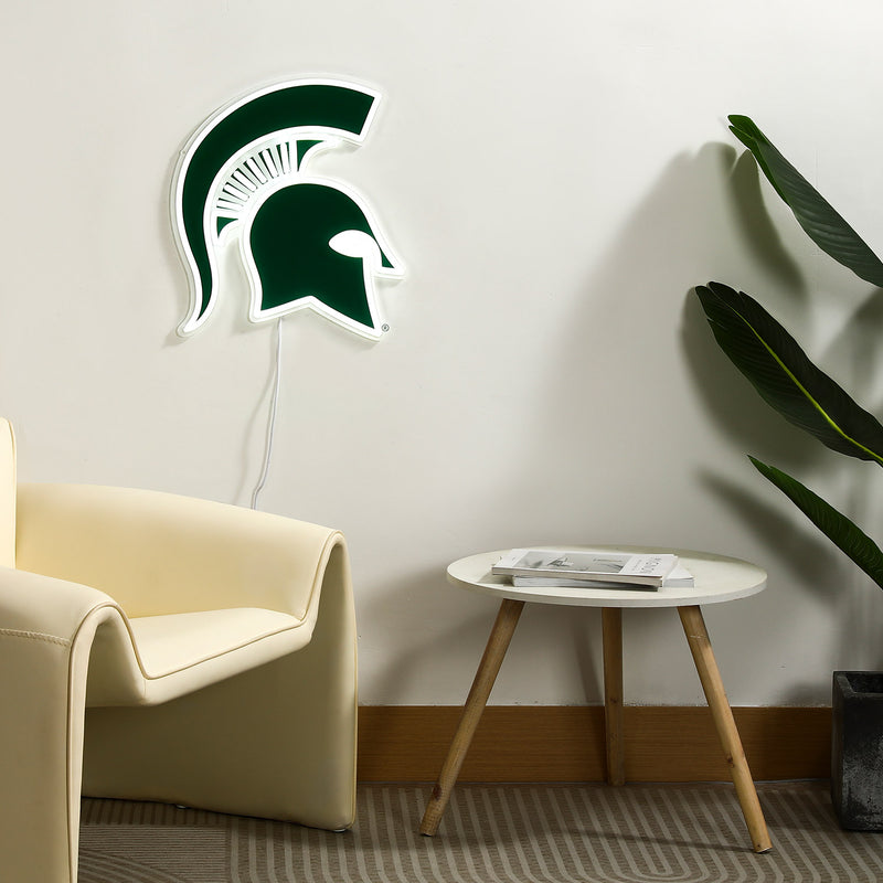 Michigan State Spartans LED Neon Sign - Saturday Neon