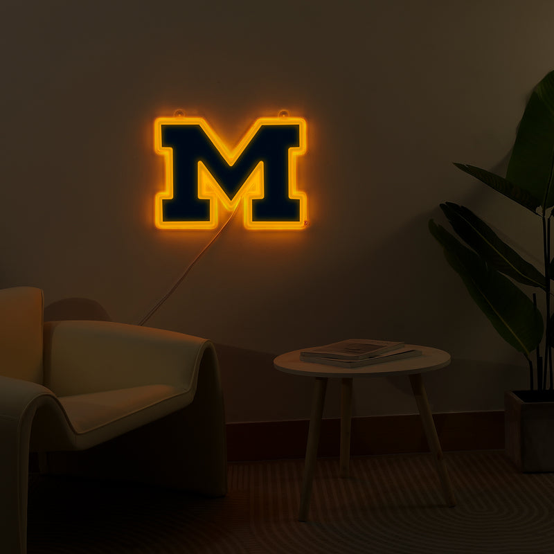 Michigan Wolverines LED Neon Sign - Saturday Neon