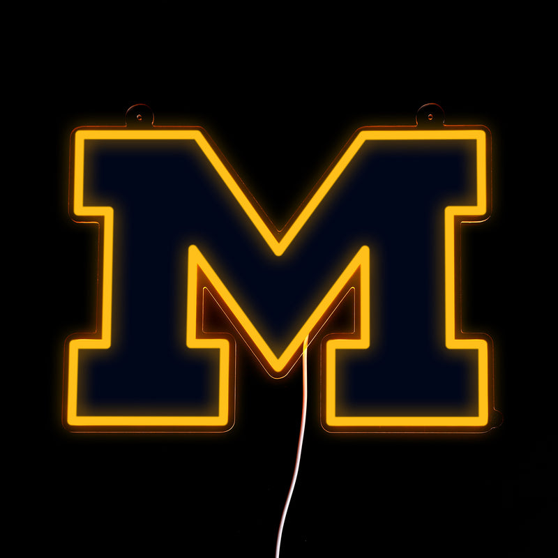 Michigan Wolverines LED Neon Sign - Saturday Neon