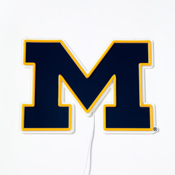 Michigan Wolverines LED Neon Sign - Saturday Neon