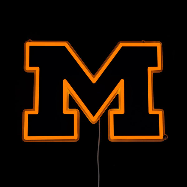 Michigan Wolverines LED Neon Sign - Plus (24" x 18.4")