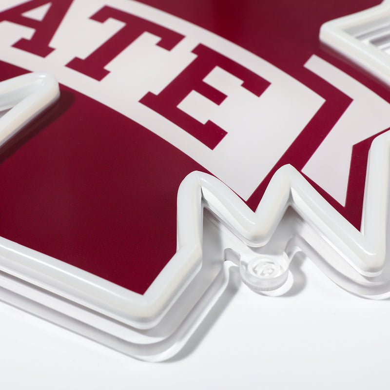 Mississippi State Bulldogs LED Neon Sign - Saturday Neon