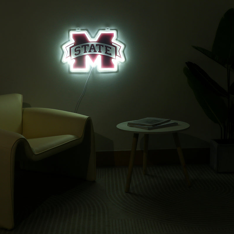 Mississippi State Bulldogs LED Neon Sign - Saturday Neon