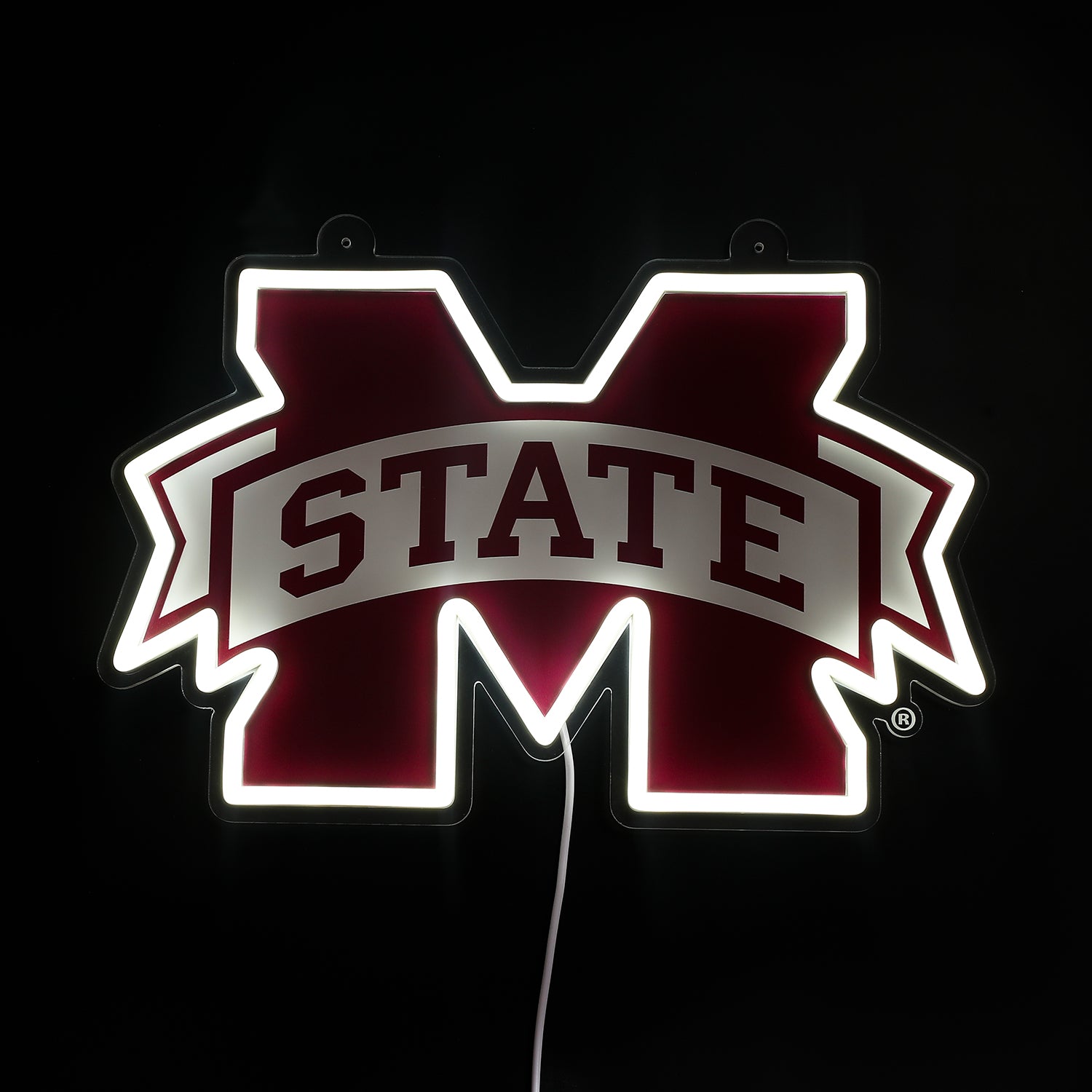 Mississippi State Bulldogs LED Neon Sign - Saturday Neon
