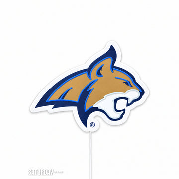 Montana State Bobcats LED Neon Sign - Standard (15" x 10.9") switched off - Saturday Neon