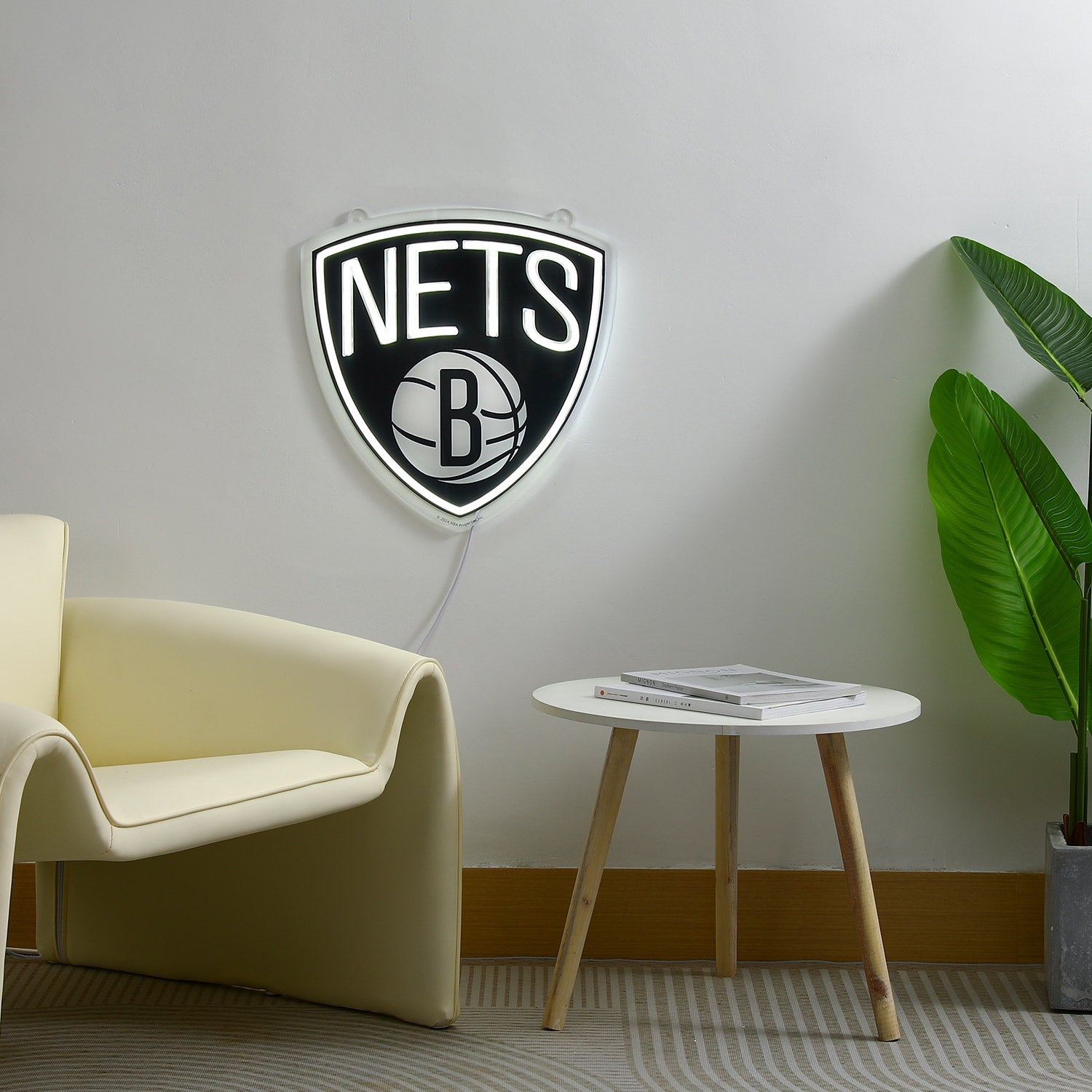 Brooklyn Nets LED Neon Sign