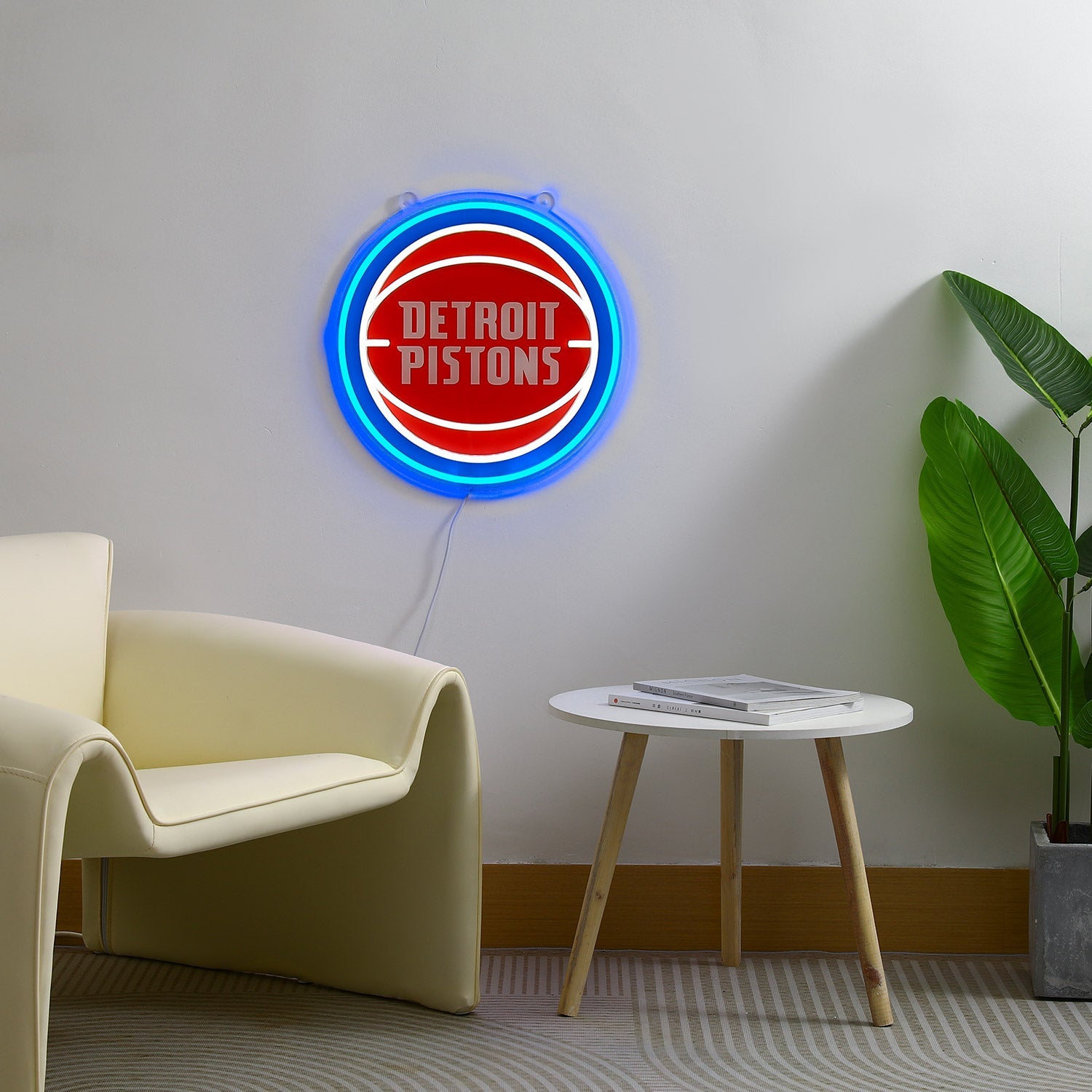 Detroit Pistons LED Neon Sign