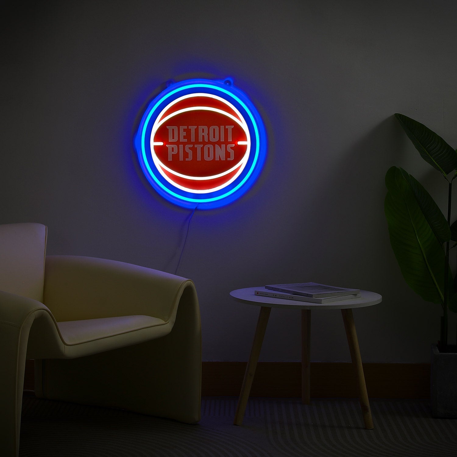 Detroit Pistons LED Neon Sign