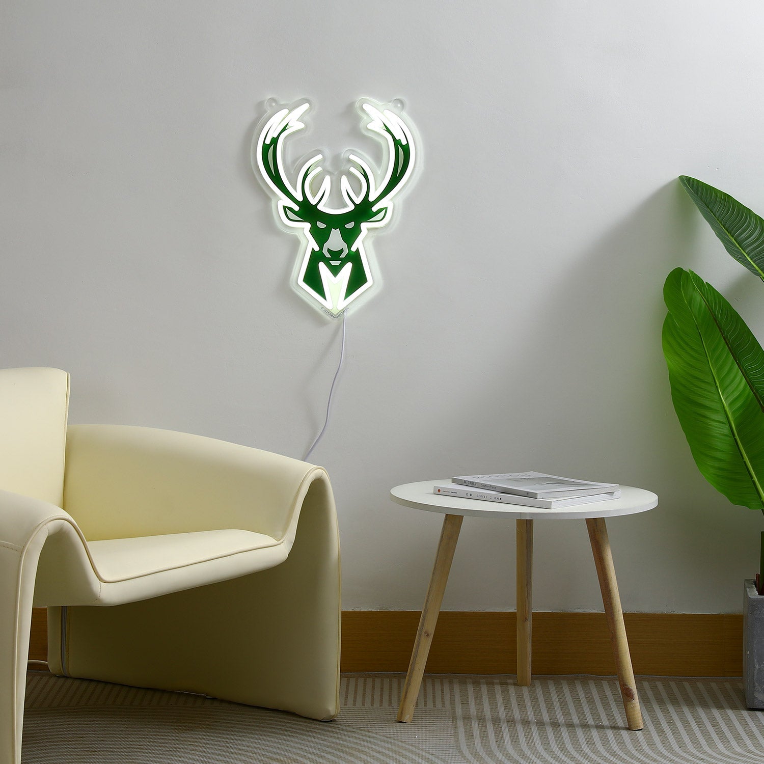 Milwaukee Bucks LED Neon Sign