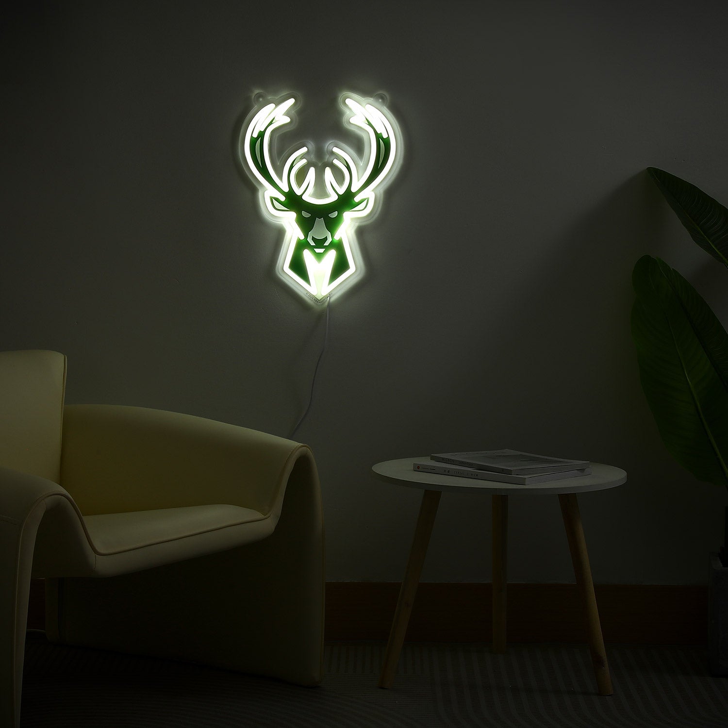 Milwaukee Bucks LED Neon Sign