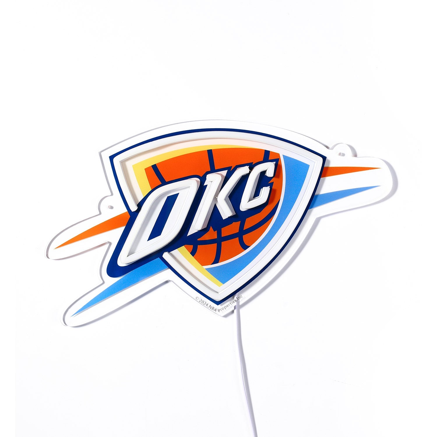 Oklahoma City Thunder LED Neon Sign