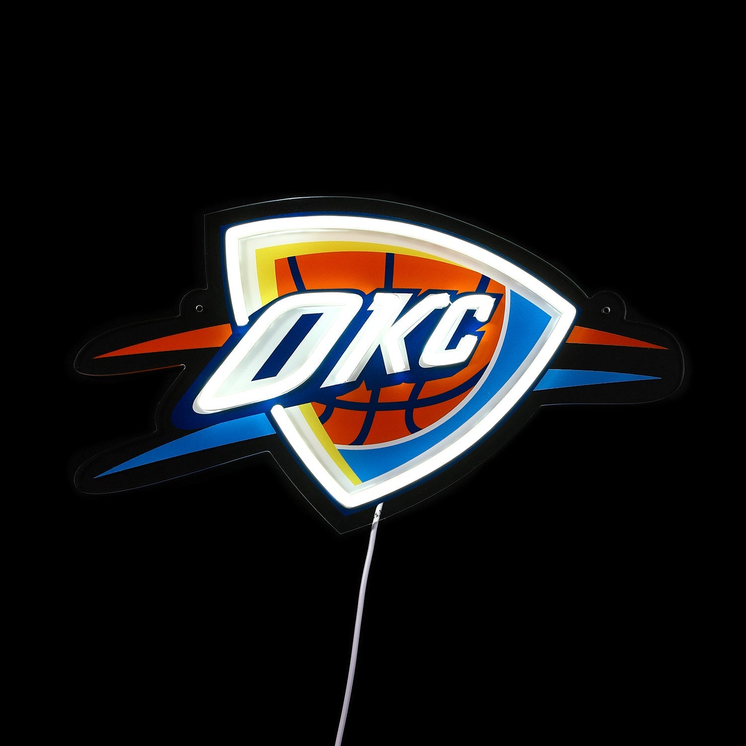 Oklahoma City Thunder LED Neon Sign