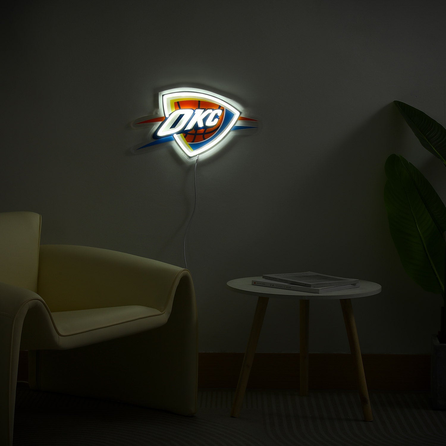 Oklahoma City Thunder LED Neon Sign