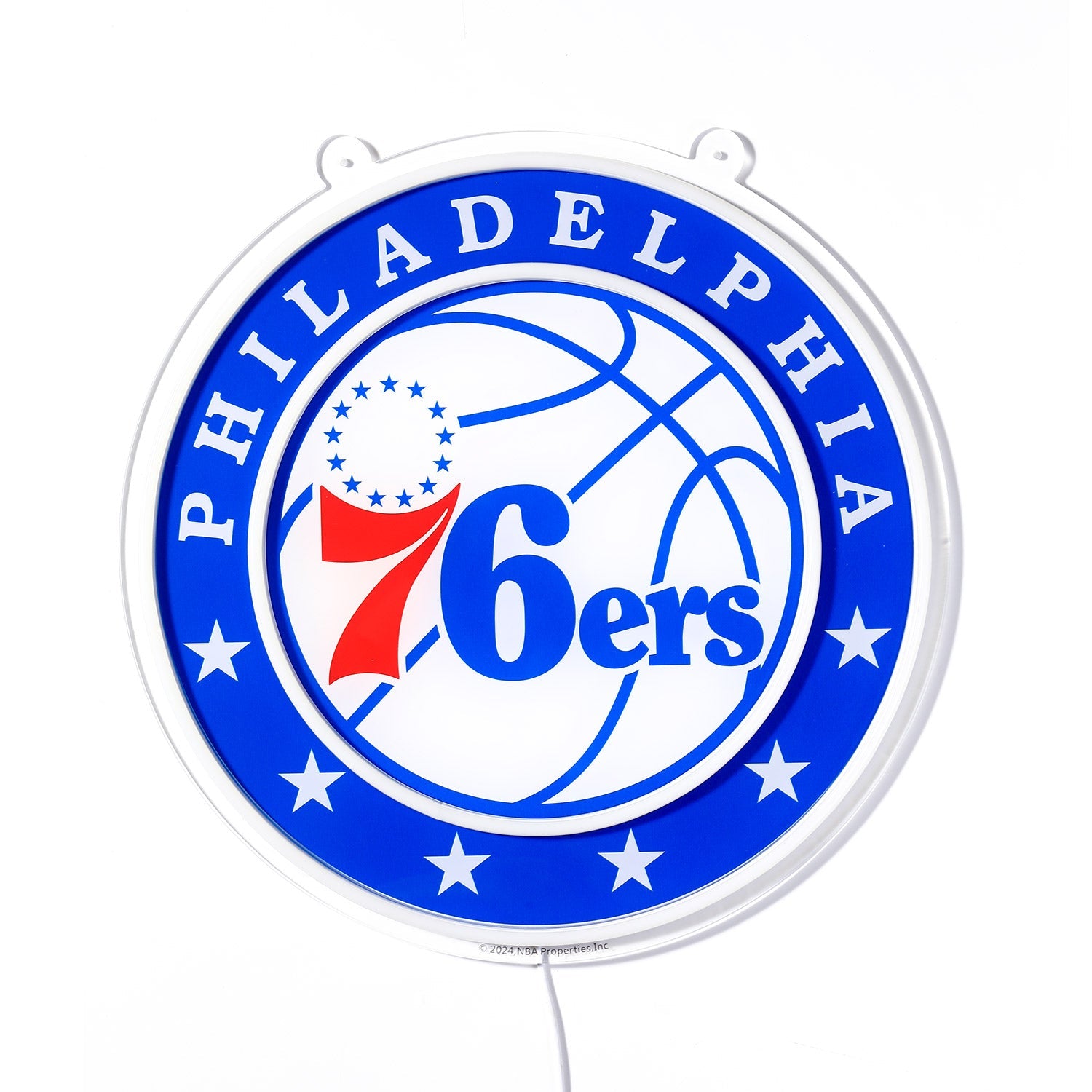 Philadelphia 76ers LED Neon Sign