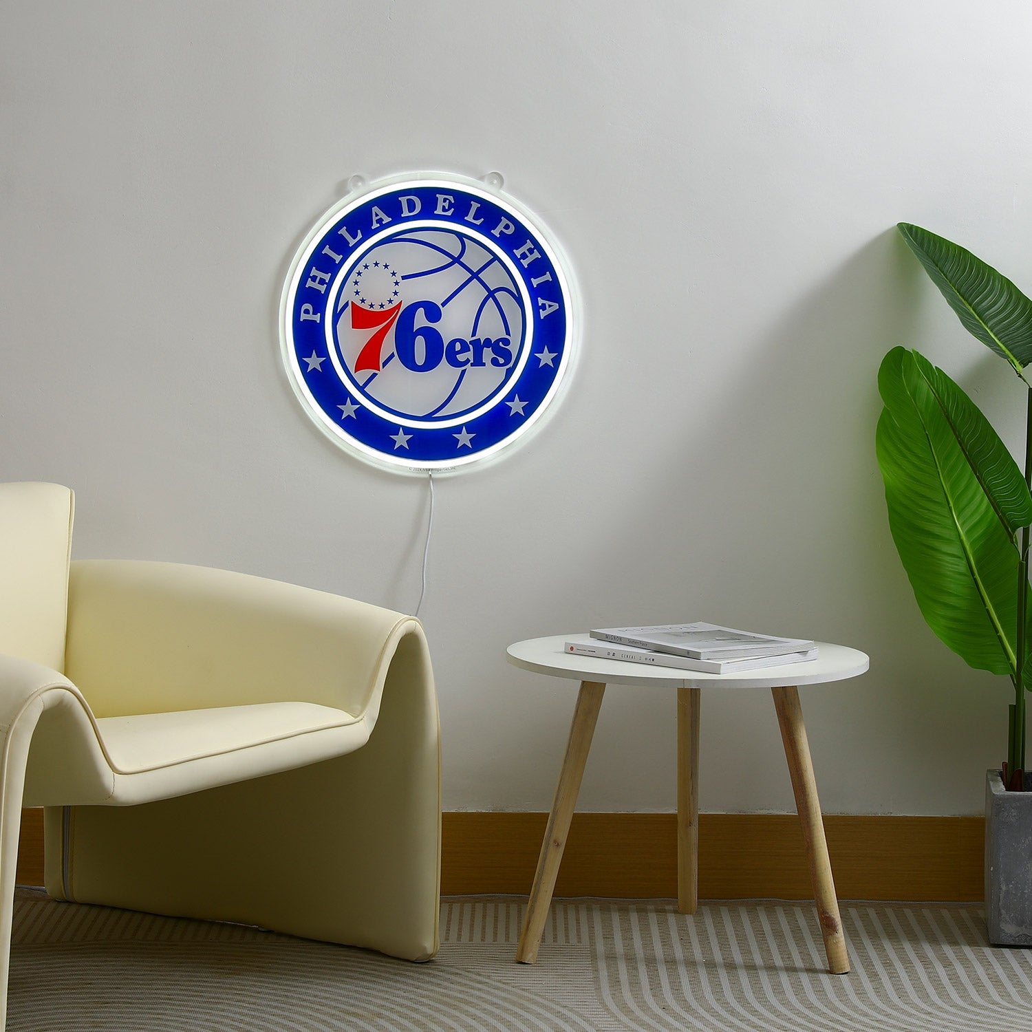 Philadelphia 76ers LED Neon Sign