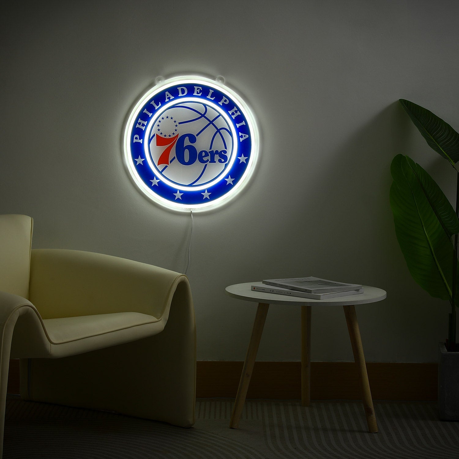 Philadelphia 76ers LED Neon Sign