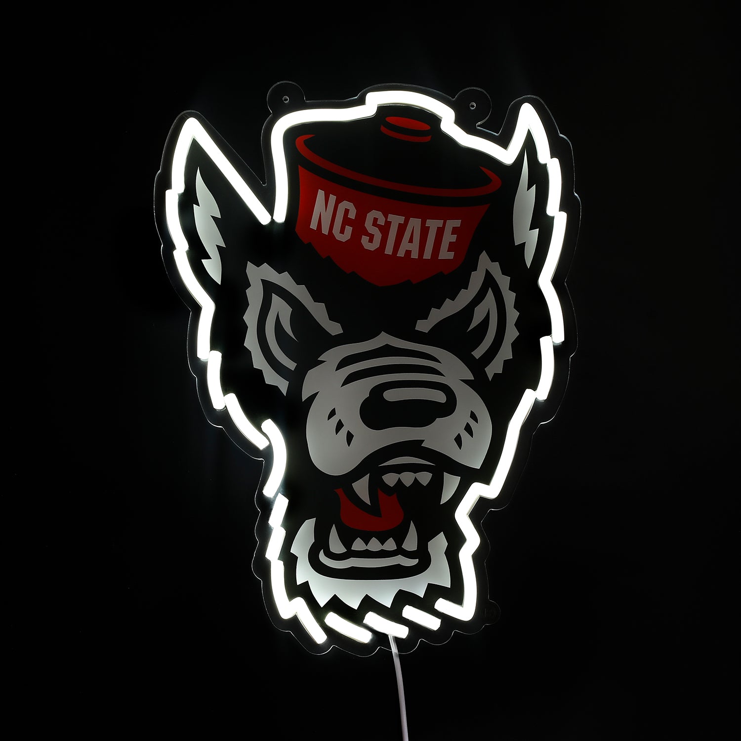 NC State Wolfpack LED Neon Signs, NC State Light-Up Signs | Saturday Neon