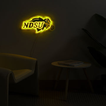 NDSU Bison LED Neon Sign - Saturday Neon
