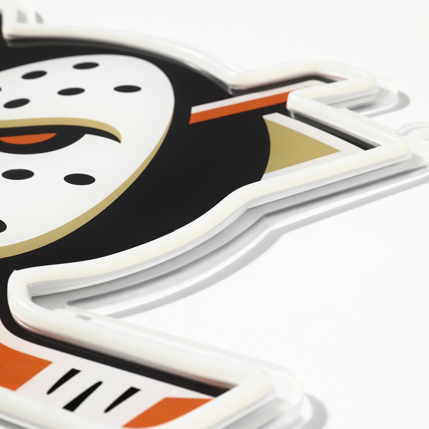 Anaheim Ducks: Die-Cut LED Neon Sign