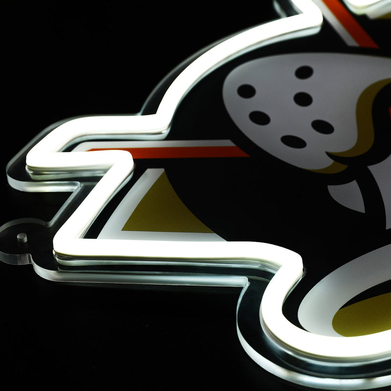 Anaheim Ducks: Die-Cut LED Neon Sign